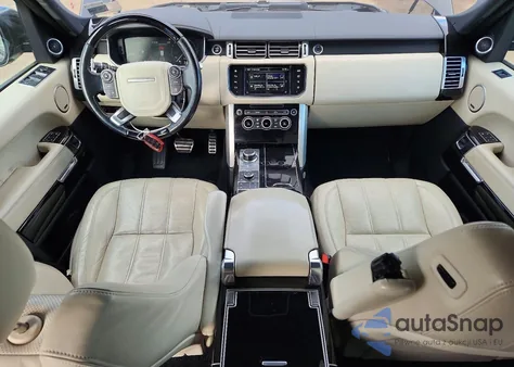 2016 Land Rover Range Rover Supercharged z USA, uszkodzony, nr VIN SALGS3EF2GA252238